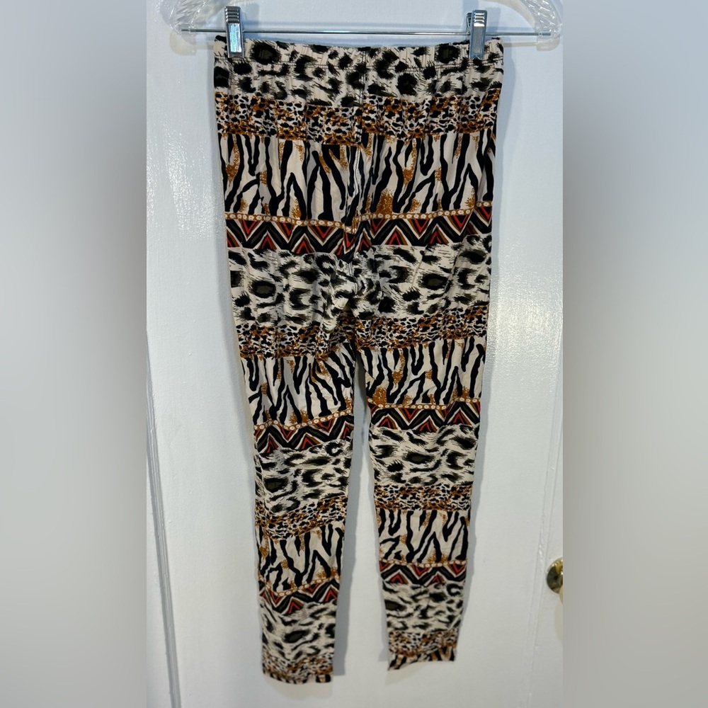 Always Junior Leggings Leopard Print One Size Gently Used